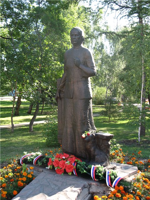 Памятник Анастасии Ларионовой