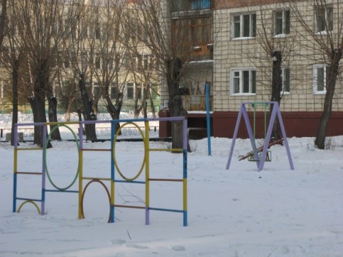 Таянье снега в Омске